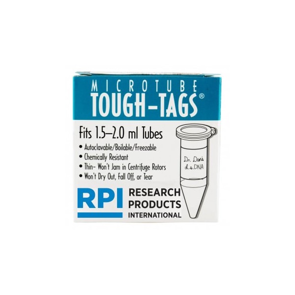 Tough-Tags, 1.5-2.0ml, Clear, 1000/pk, 1000PK